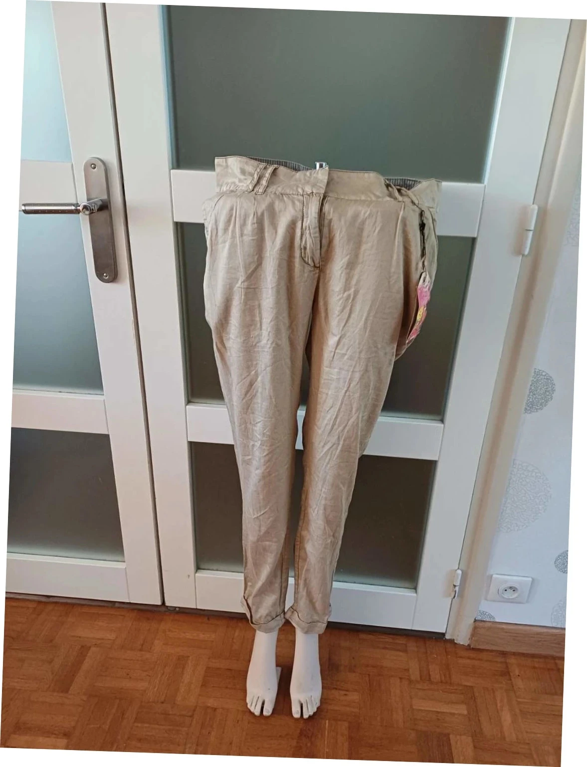 Pantalon Chino Kaporal beige "Panic" - Neuf avec étiquette - Taille L